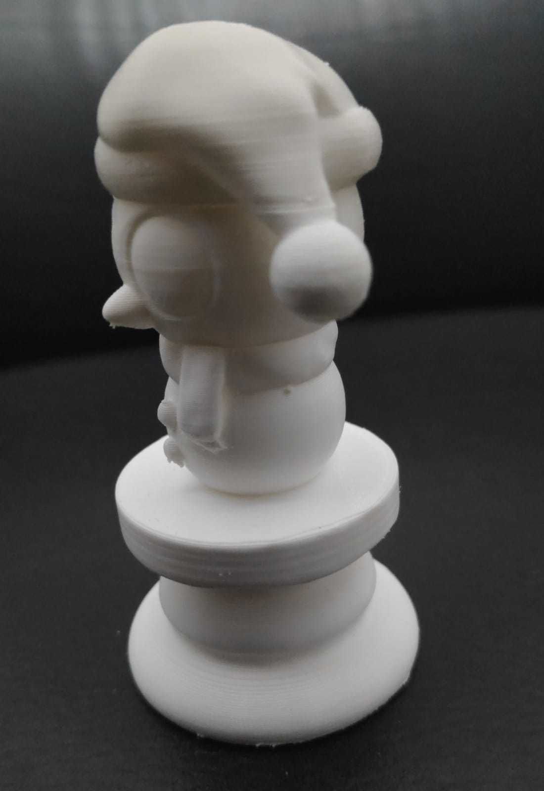 Christmas Chess - Snowman 3D print model_8