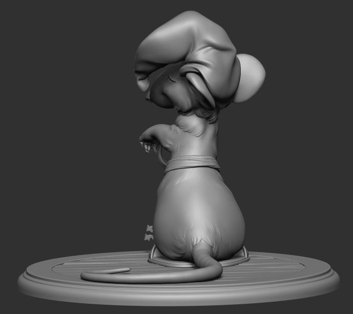 Hatters Dormouse Rat - Toy  3D print model_30