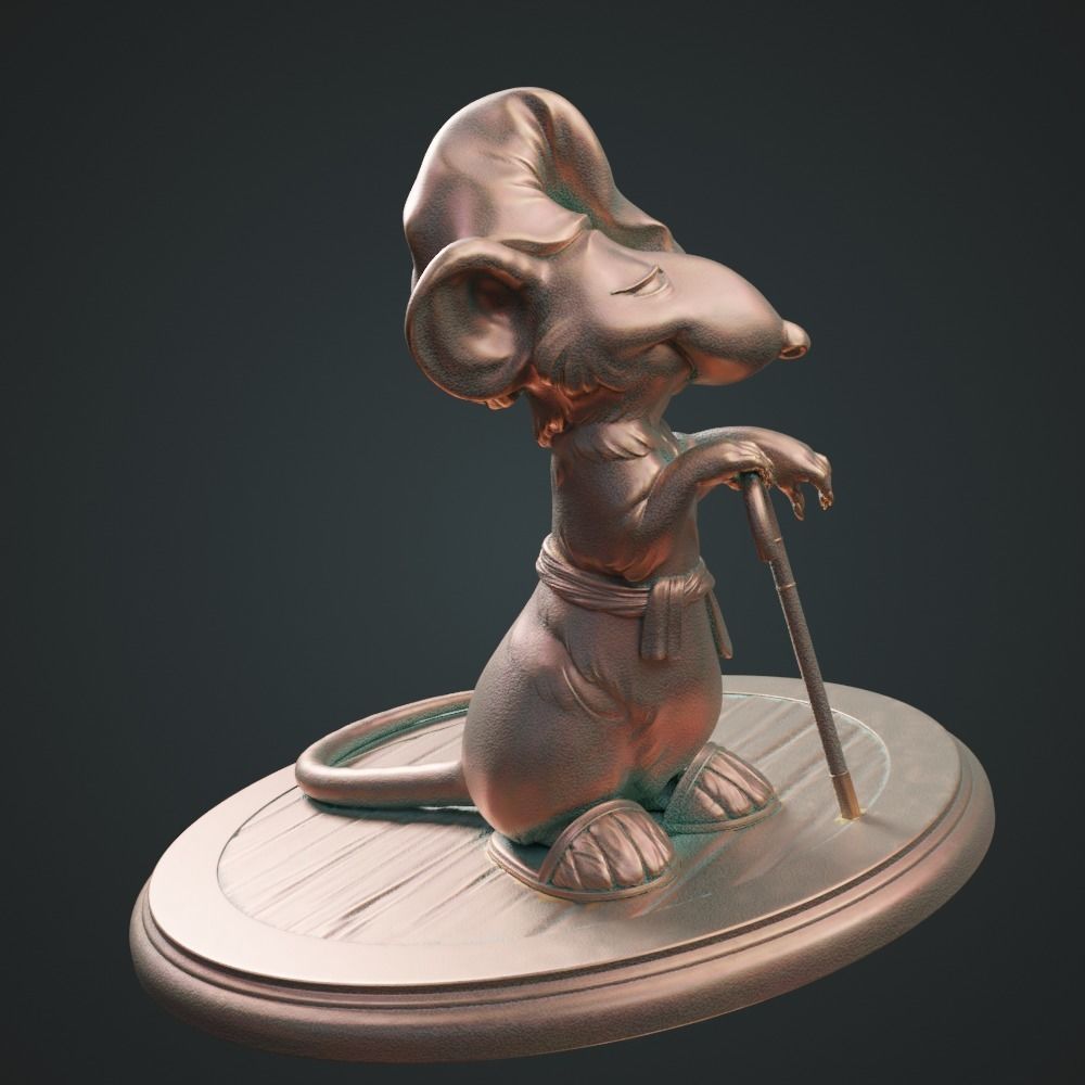 Hatters Dormouse Rat - Toy  3D print model_33