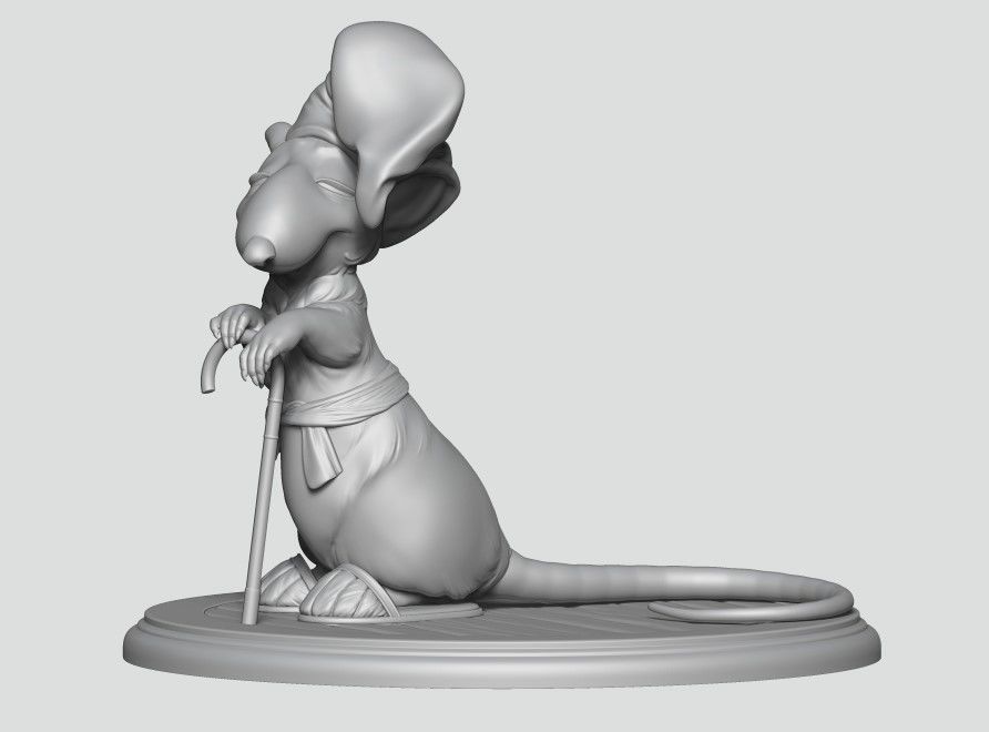Hatters Dormouse Rat - Toy  3D print model_20
