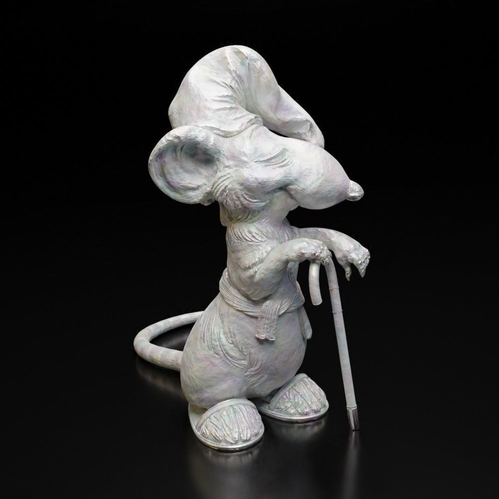 Hatters Dormouse Rat - Toy  3D print model_36