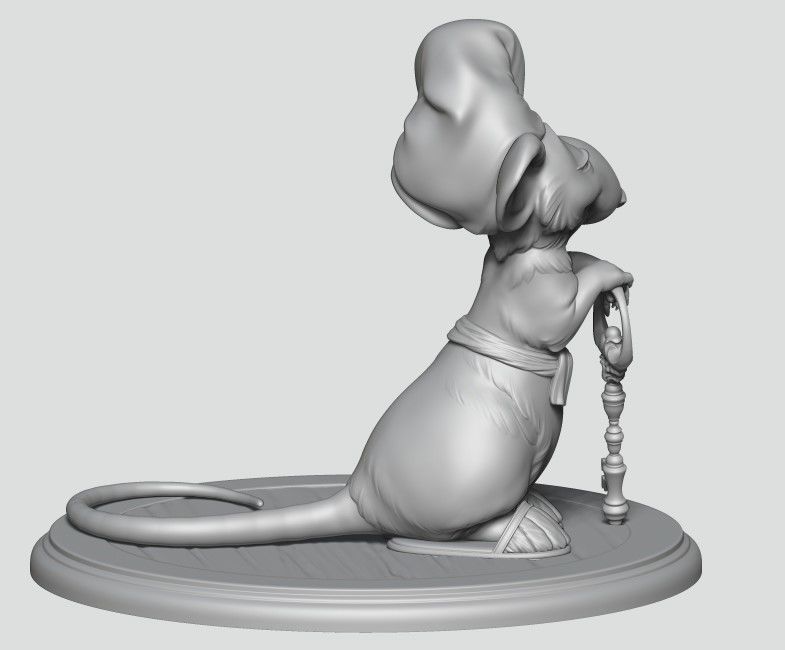 Hatters Dormouse Rat - Toy  3D print model_25