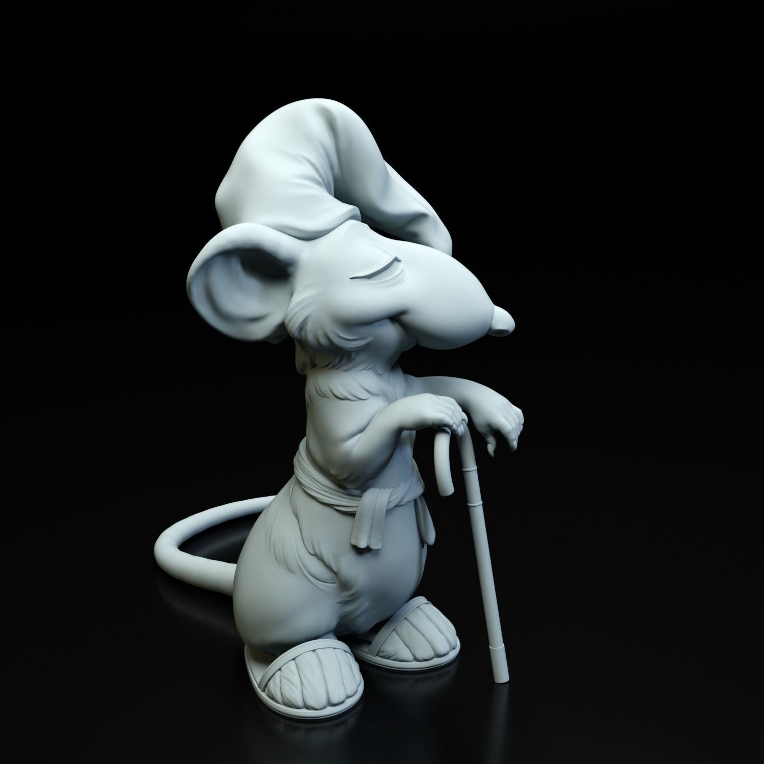 Hatters Dormouse Rat - Toy  3D print model_35