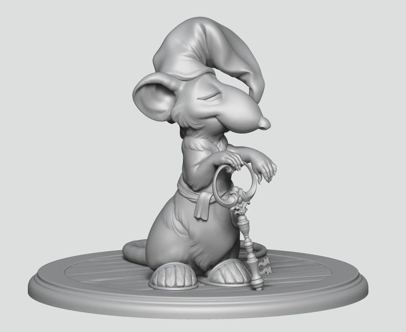 Hatters Dormouse Rat - Toy  3D print model_26