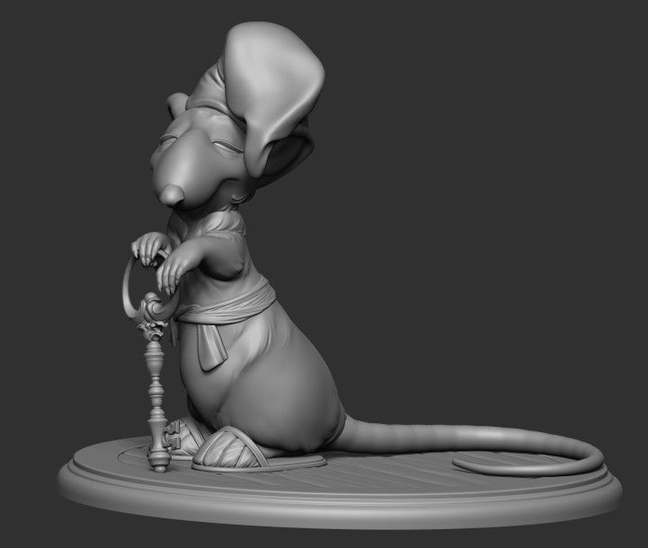 Hatters Dormouse Rat - Toy  3D print model_28