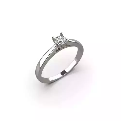 Engagement ring under 35 mm gem