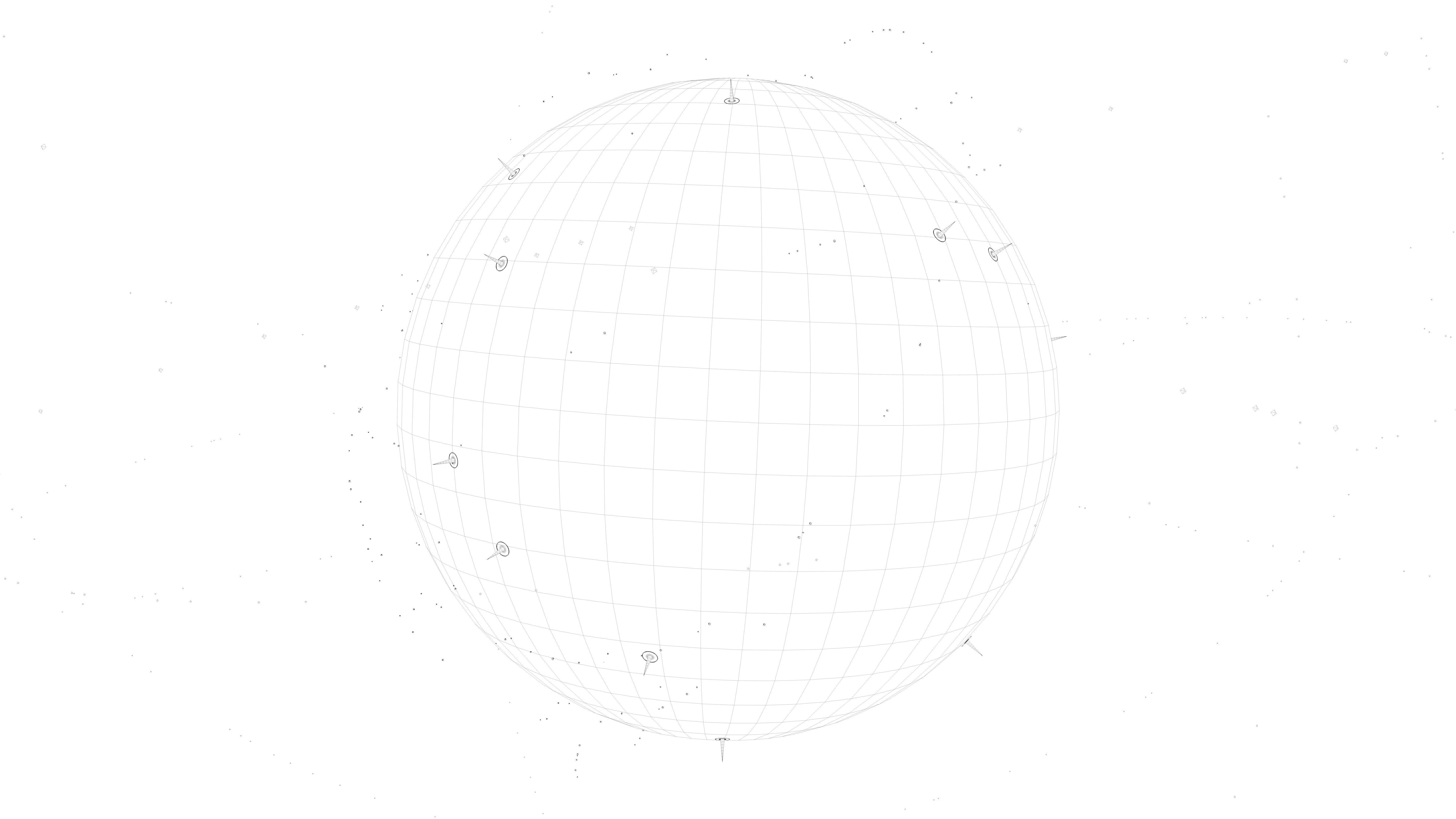 Animated High-Tech Earth 3D model_8