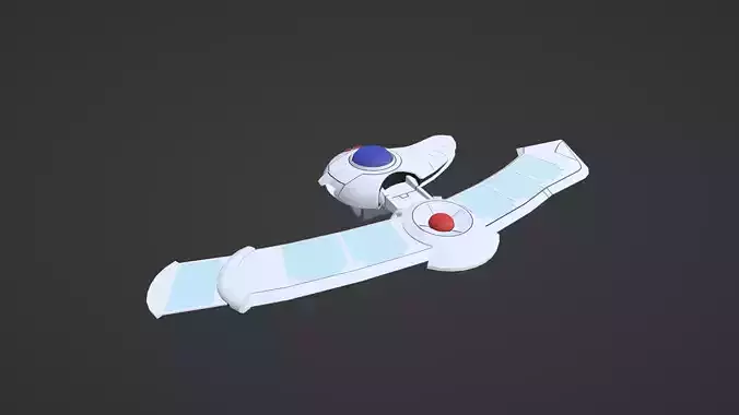 Duel Academy Duel Disk  Low-poly 3D model