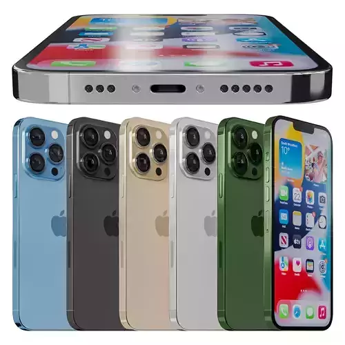 iPhone 13 pro max 3D model