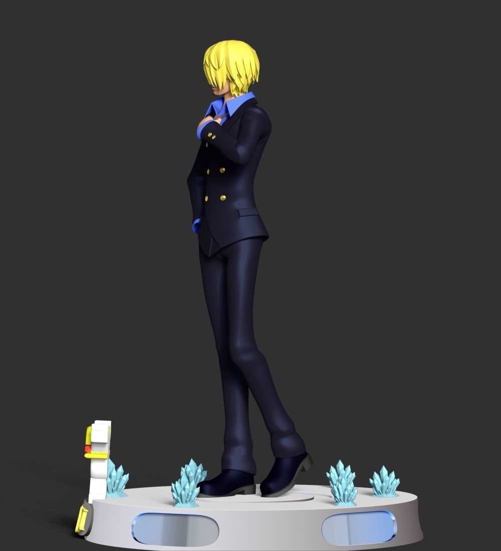 Sanji - One Piece 3D print model_9
