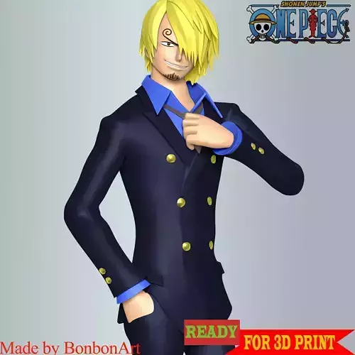Sanji - One Piece 3D print model
