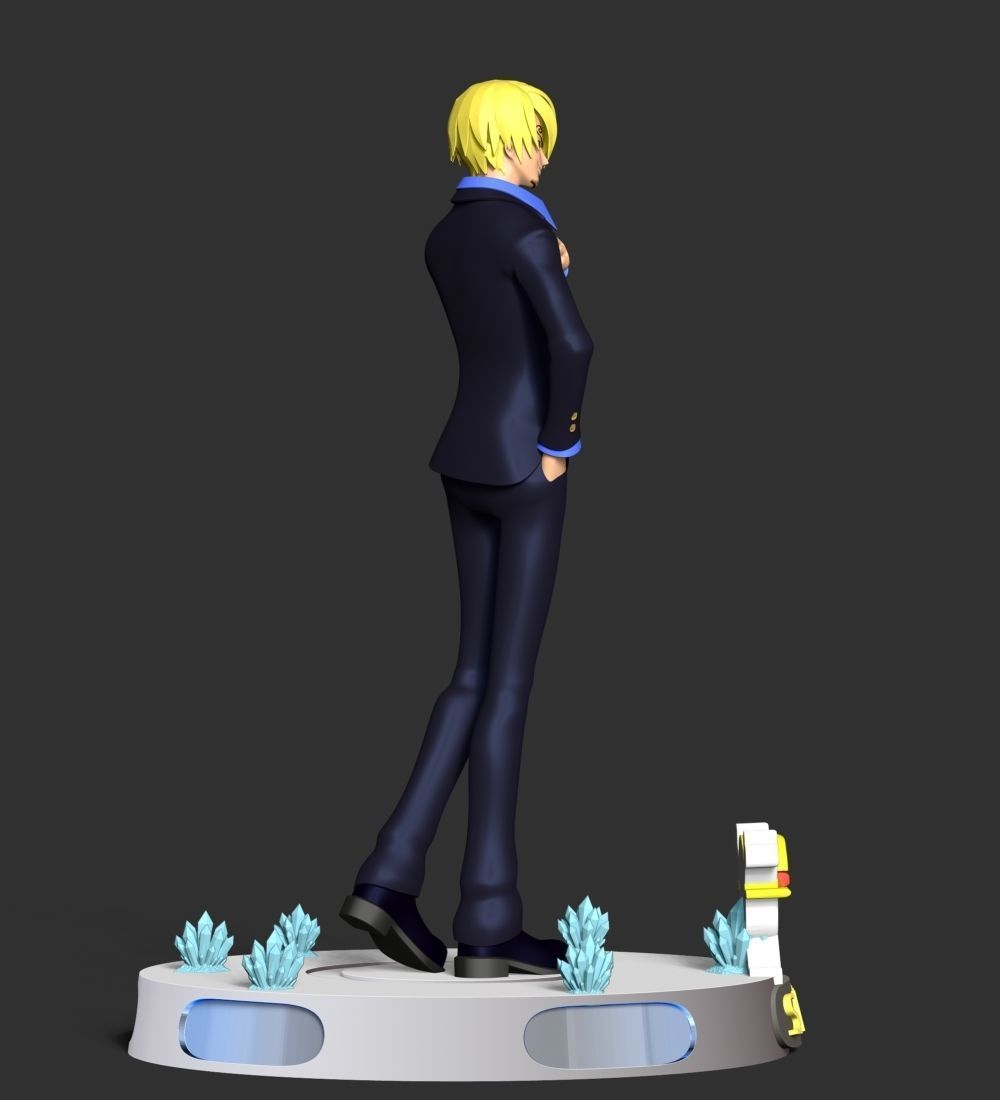 Sanji - One Piece 3D print model_10