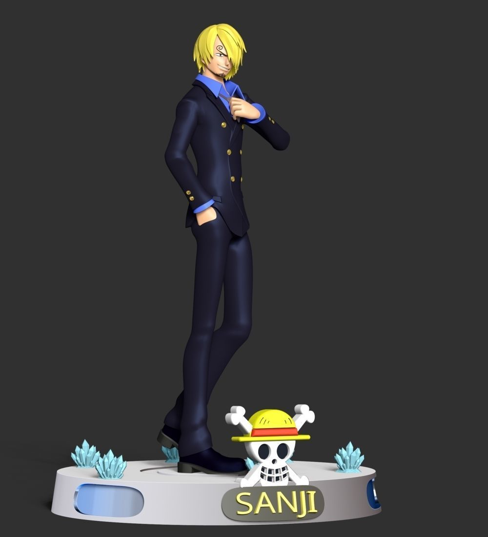 Sanji - One Piece 3D print model_8