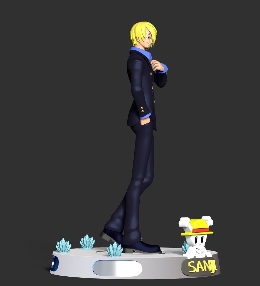 Sanji - One Piece 3D print model_12