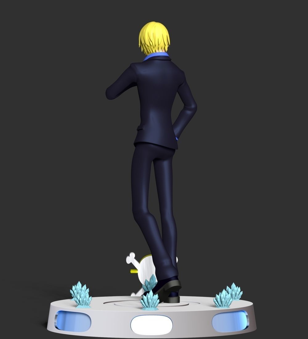 Sanji - One Piece 3D print model_11