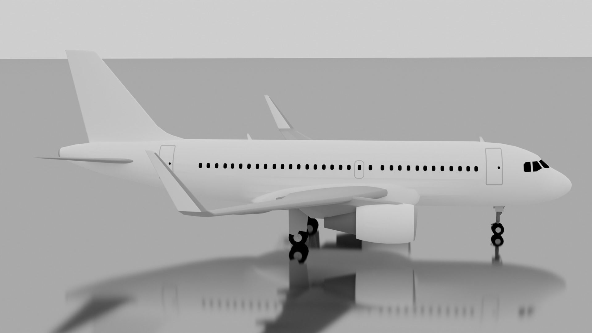 Airbus A319-100 3D model | CGTrader