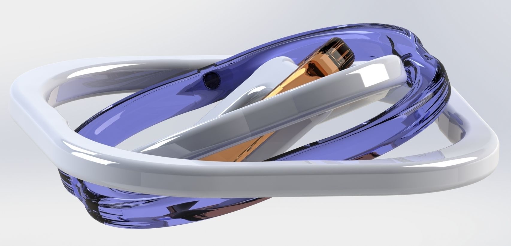 Manual orbital pendulum perpetual motion machine 3D print model_10