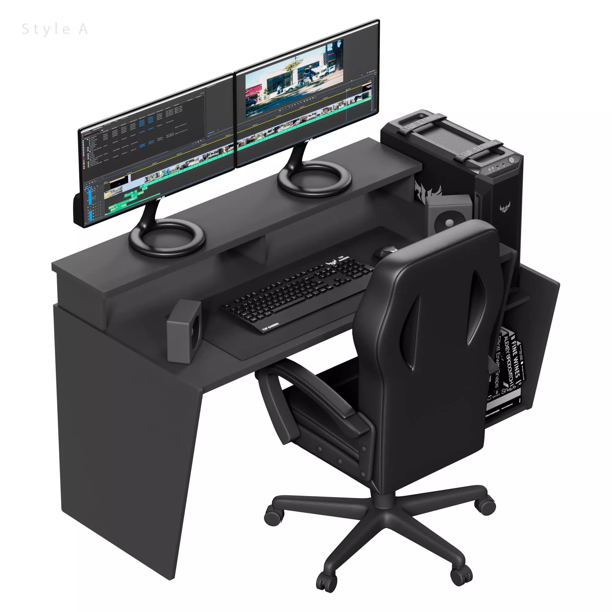 Office furniture 38 3D model