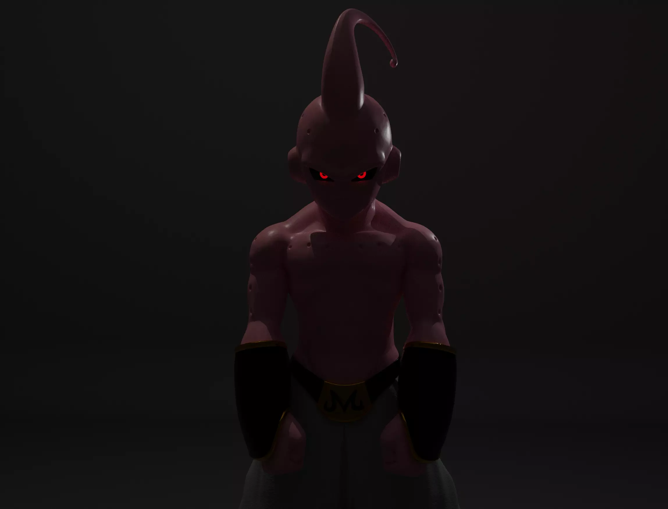 Kid Buu High Detail 3D Model From DBZ 3D print model