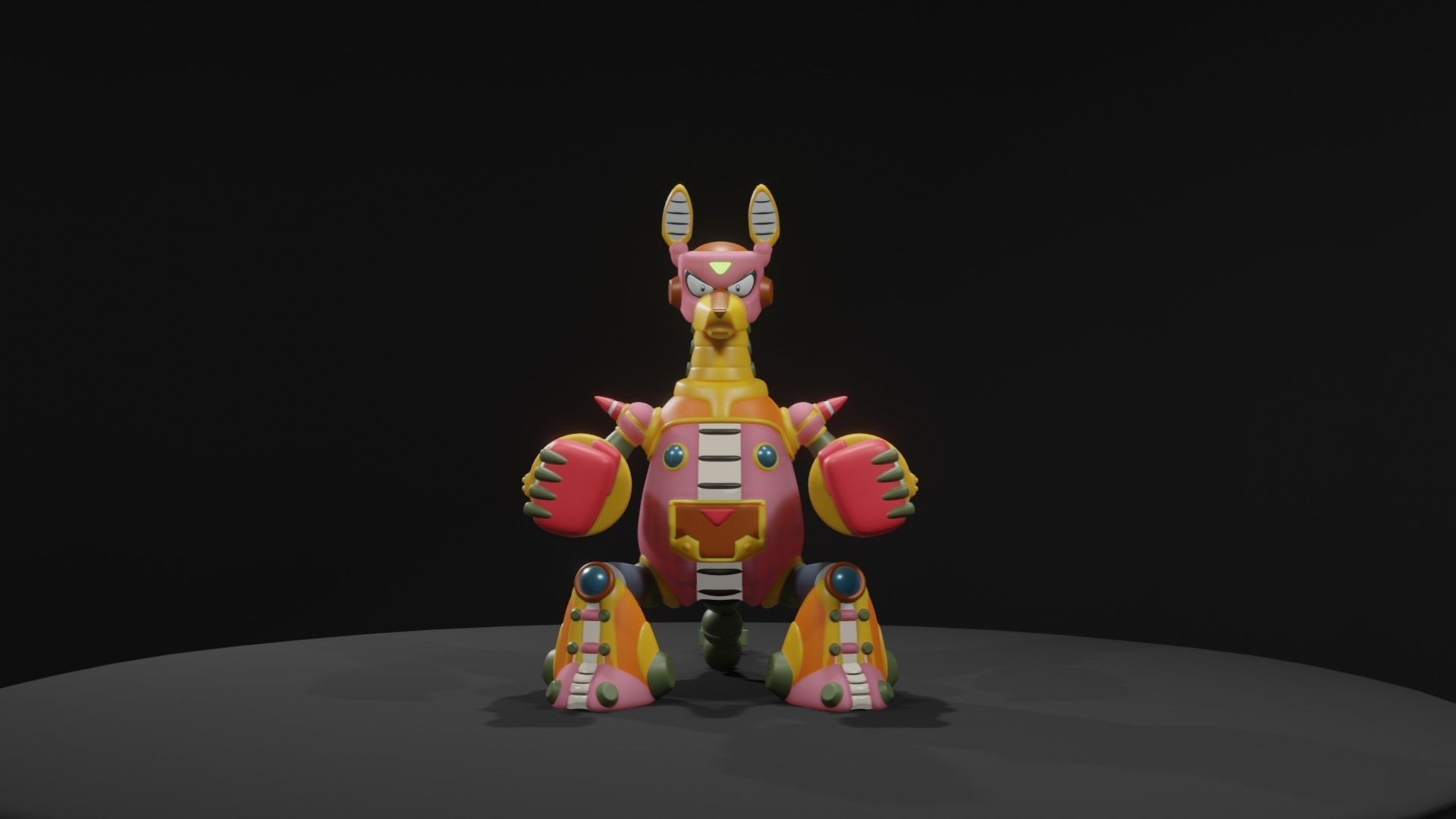 Vanishing Gungaroo 3D model_2
