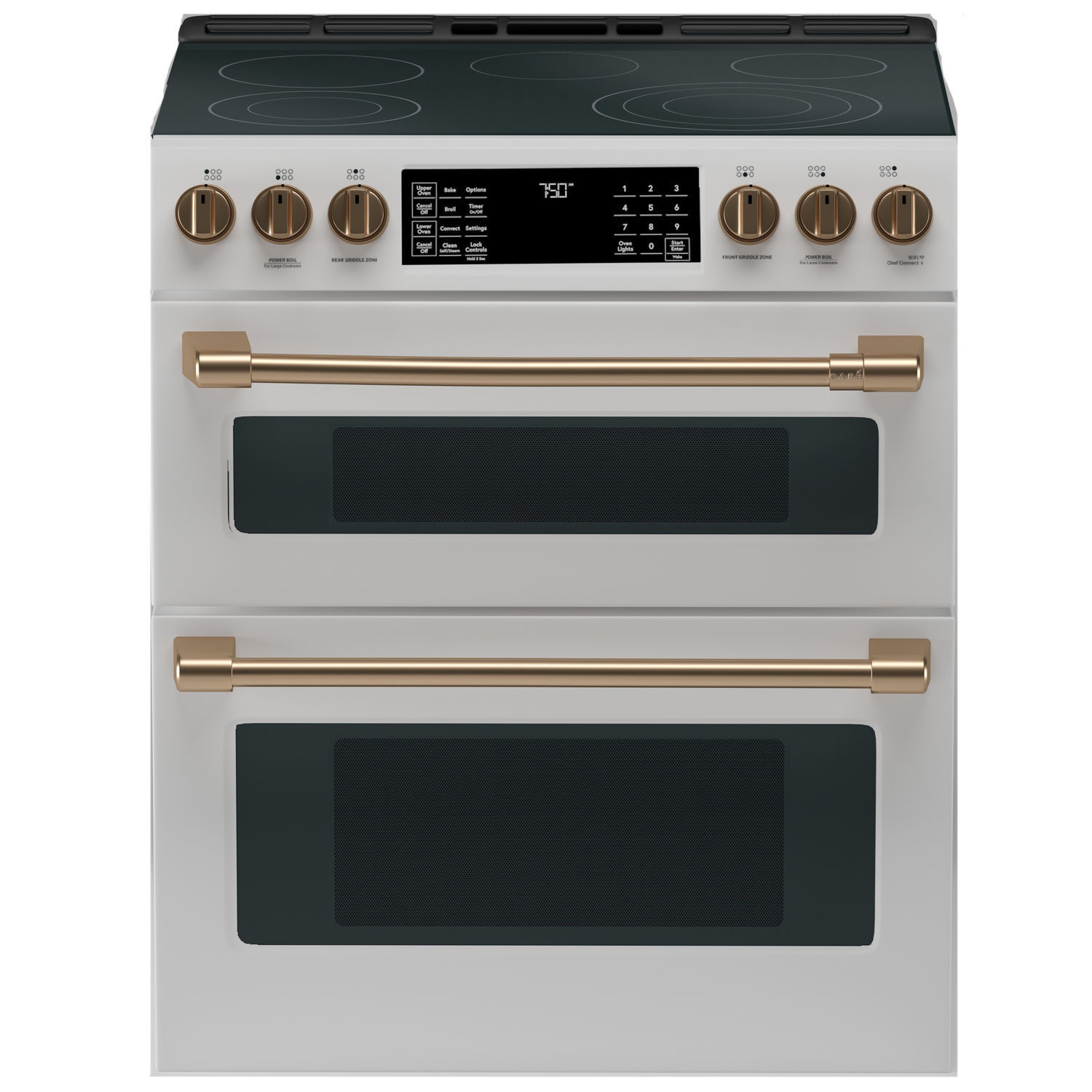 GE Cafe Appliances oven 3D model_3
