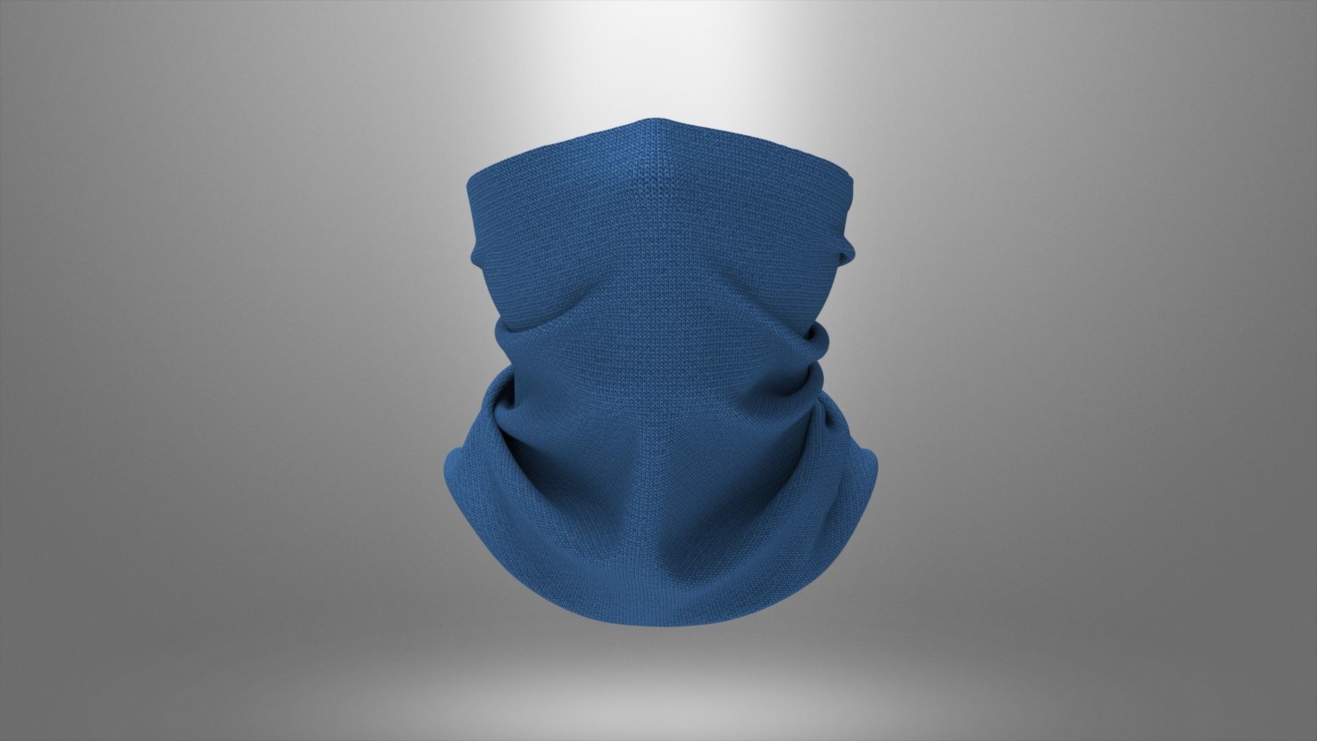 Face Scarf Neck Gaiter Motorcycle And Cycling Face Mask 3D model_2