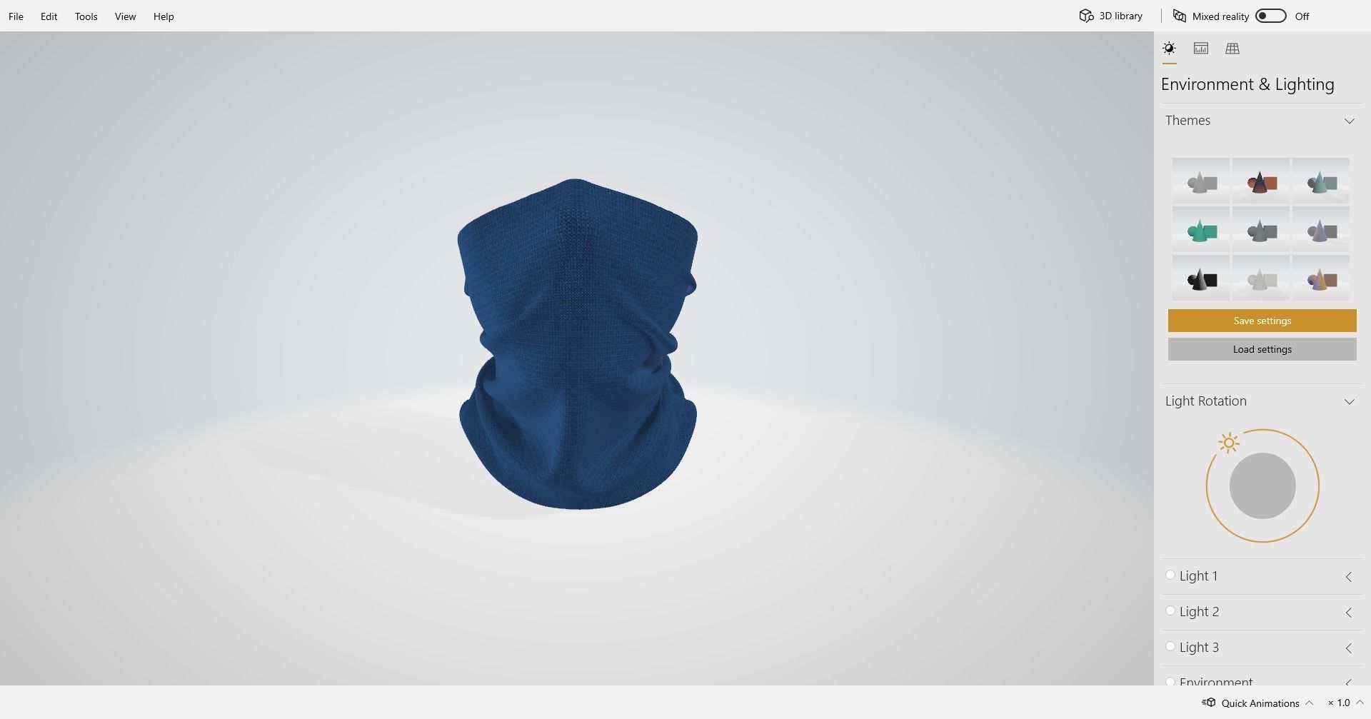 Face Scarf Neck Gaiter Motorcycle And Cycling Face Mask 3D model_14