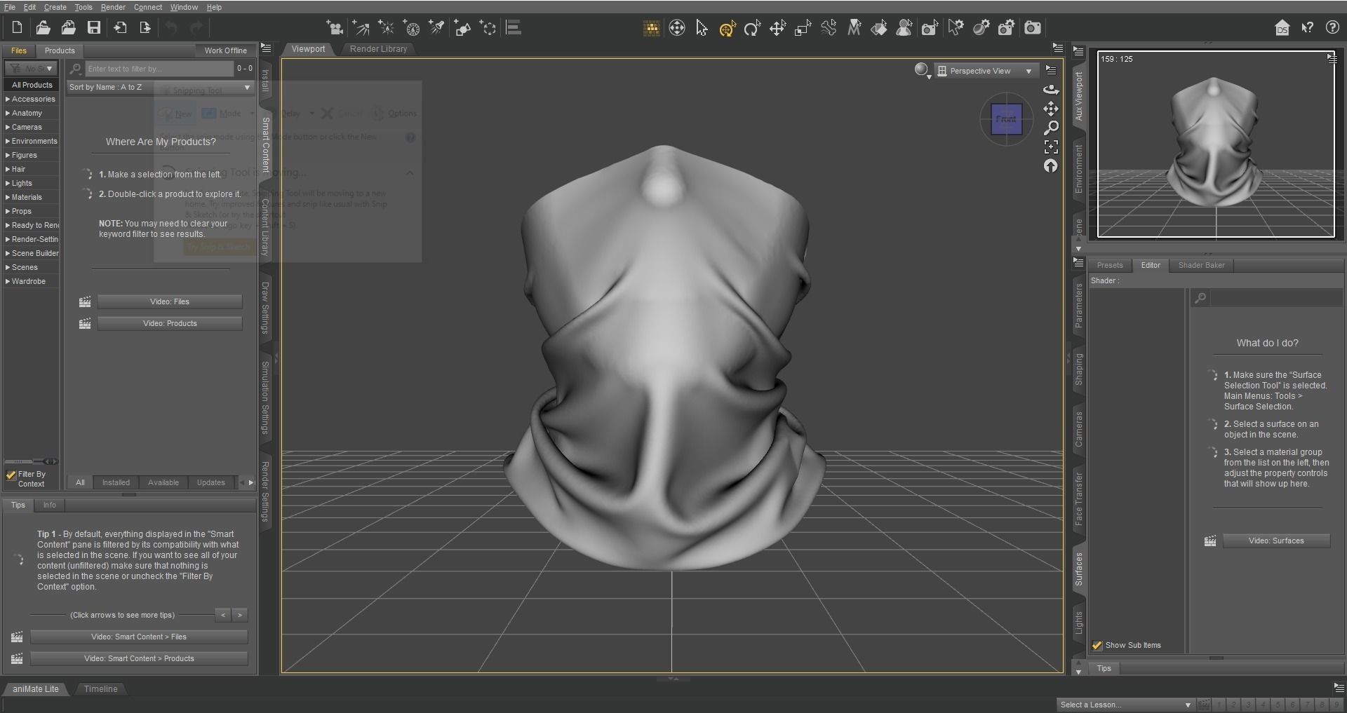 Face Scarf Neck Gaiter Motorcycle And Cycling Face Mask 3D model_13