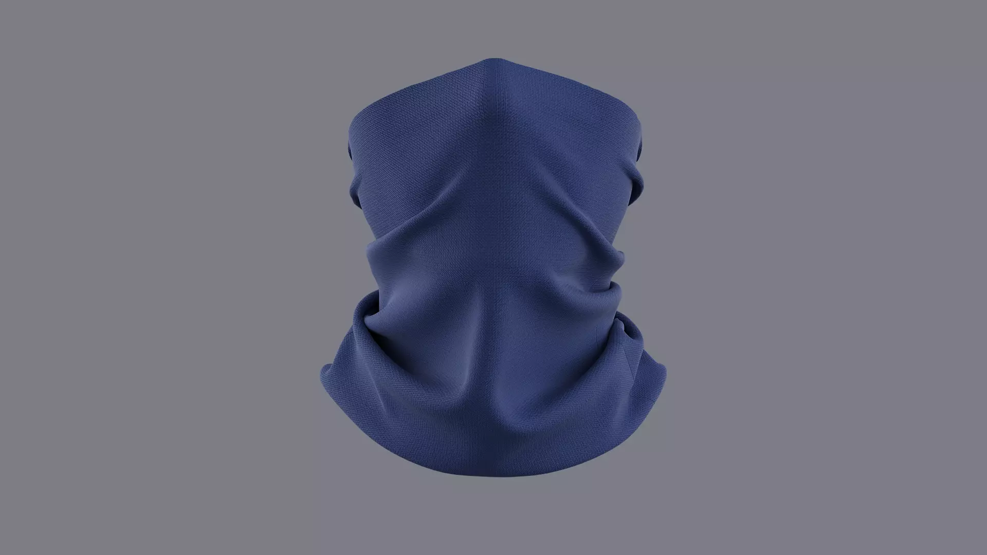 Face Scarf Neck Gaiter Motorcycle And Cycling Face Mask 3D model_0