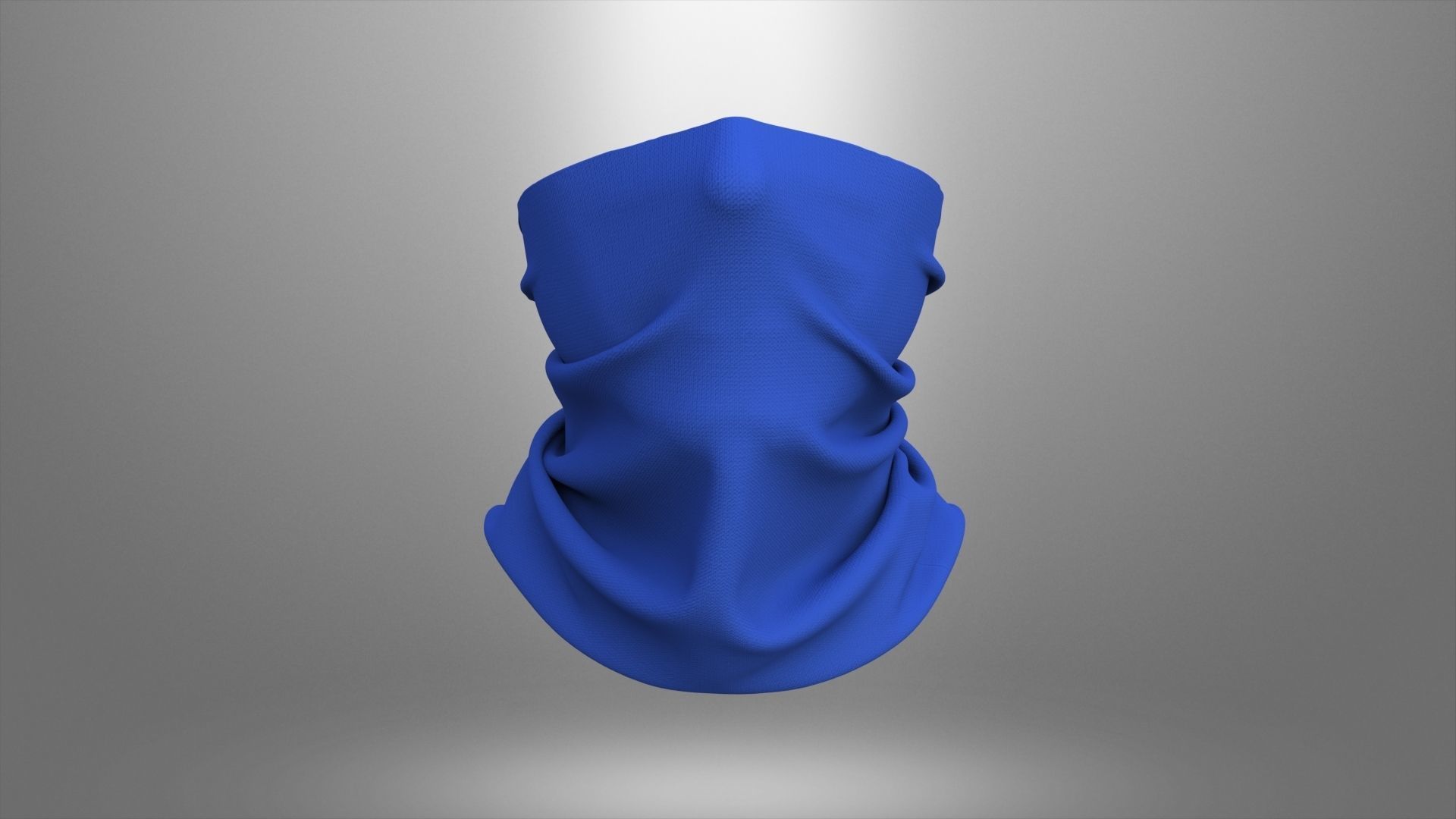 Face Scarf Neck Gaiter Motorcycle And Cycling Face Mask 3D model_7