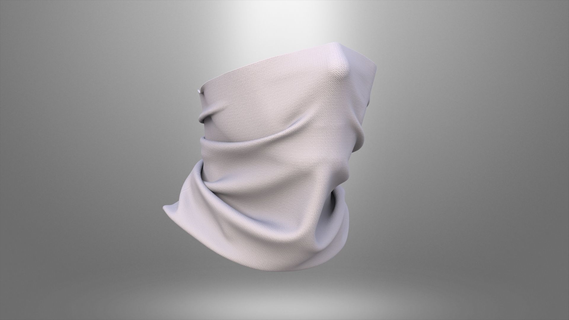 Face Scarf Neck Gaiter Motorcycle And Cycling Face Mask 3D model_4