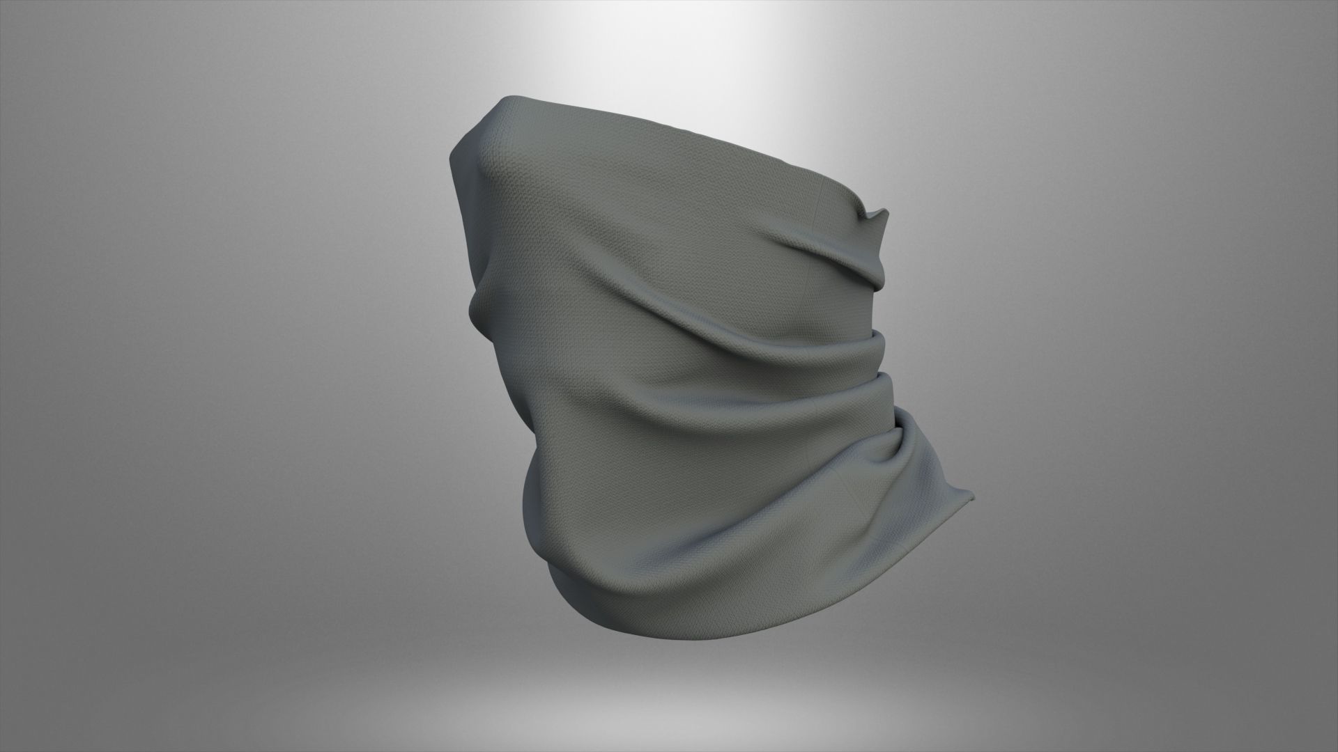Face Scarf Neck Gaiter Motorcycle And Cycling Face Mask 3D model_6