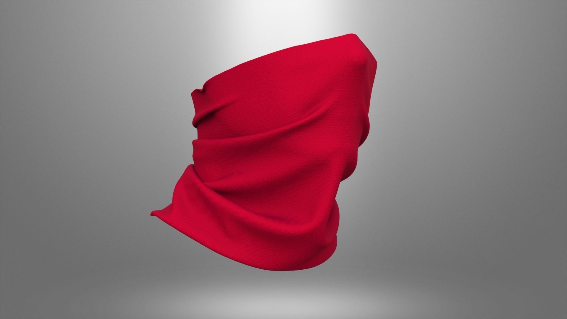 Face Scarf Neck Gaiter Motorcycle And Cycling Face Mask 3D model_5