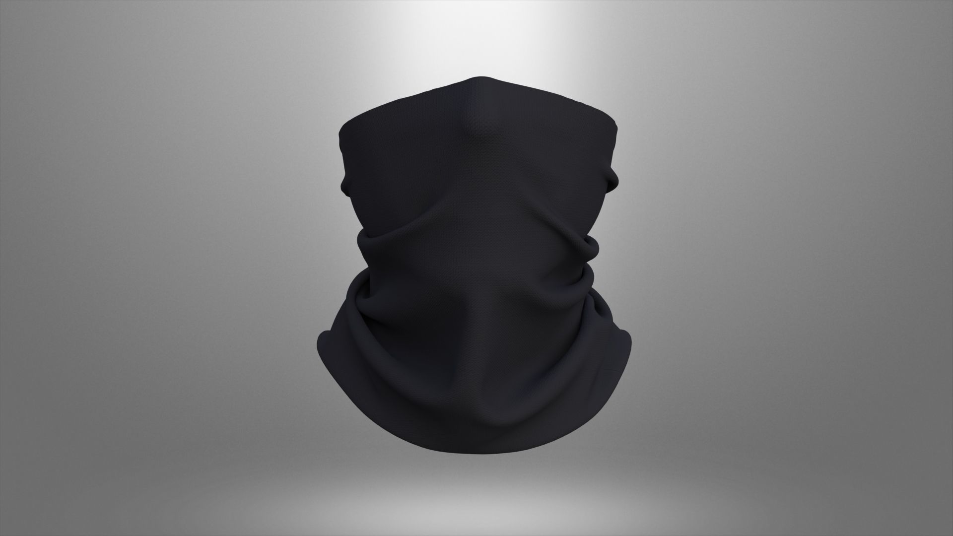Face Scarf Neck Gaiter Motorcycle And Cycling Face Mask 3D model_9