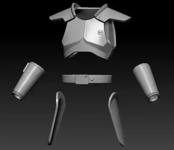 Cal Inquisitor Armor One12 Scale STL files