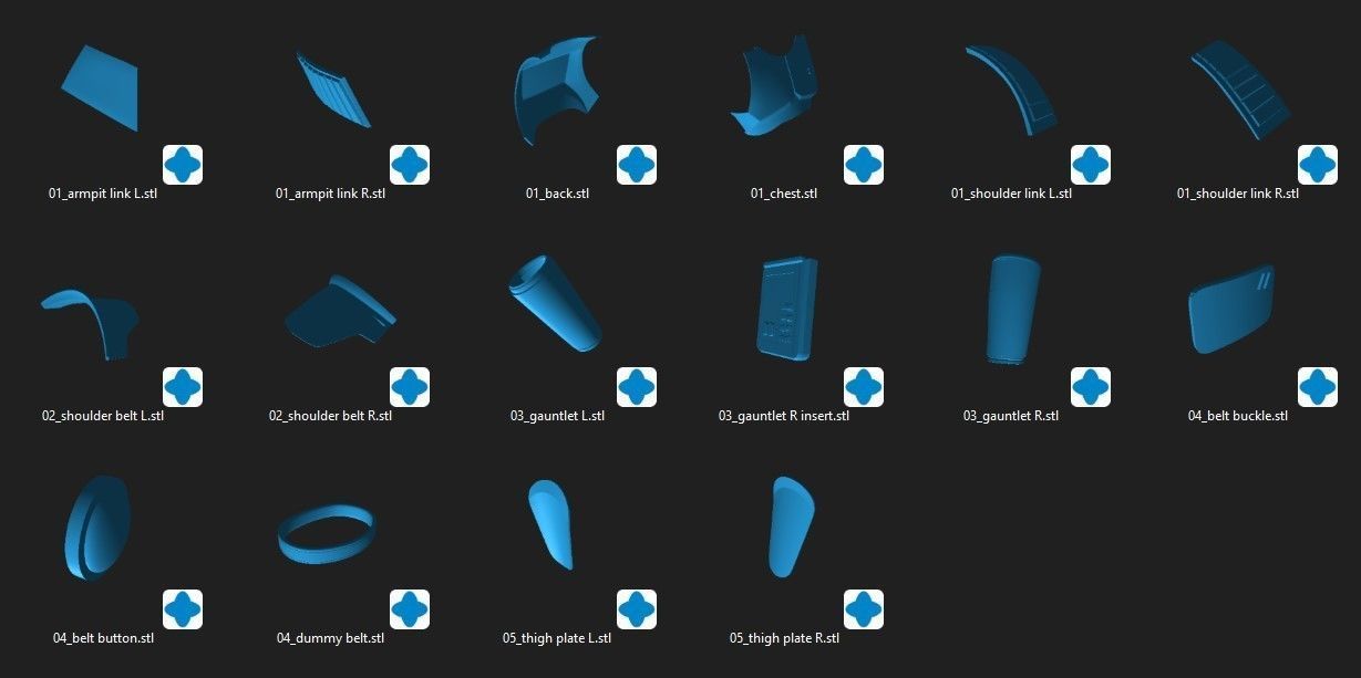 Cal Inquisitor Full Size Armor STL Files 3D print model_2