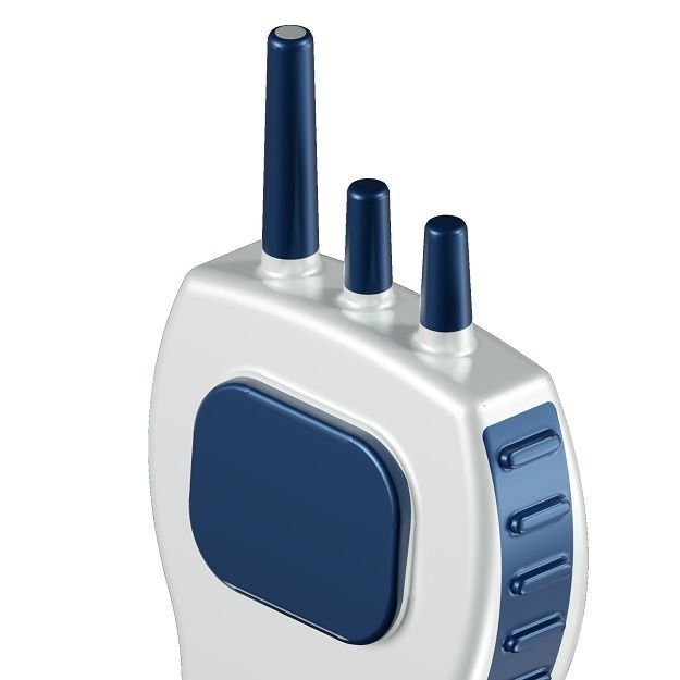 Educational Walkie Talkie Toy 3D model_2