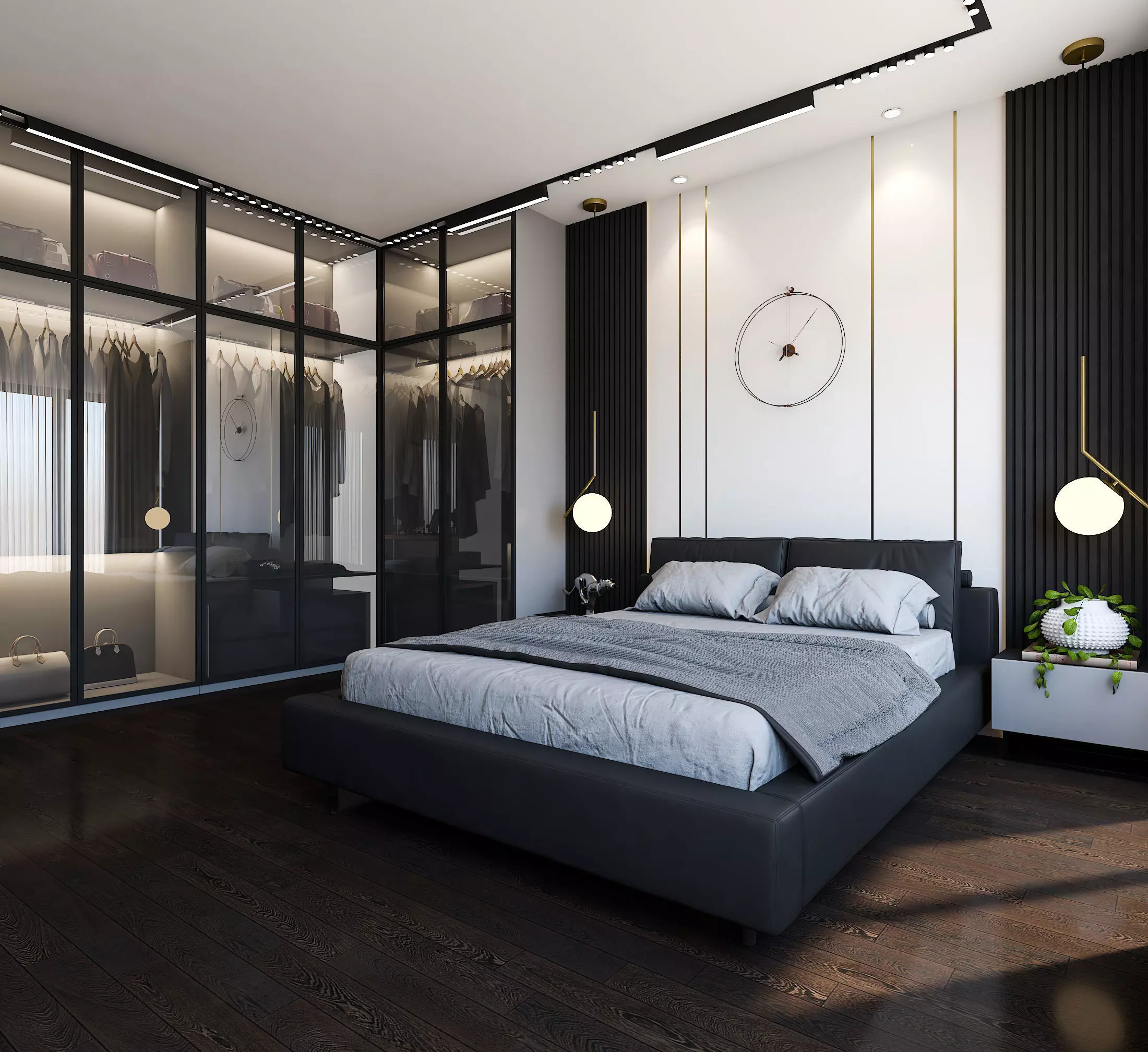MODERN BEDROOM 3D model