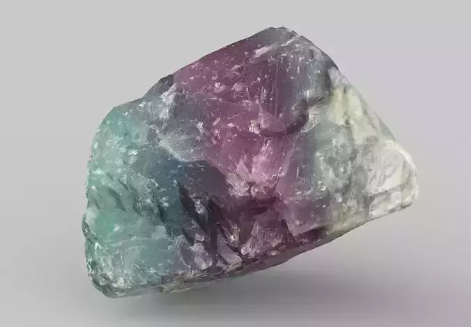 Fluorite gemstone