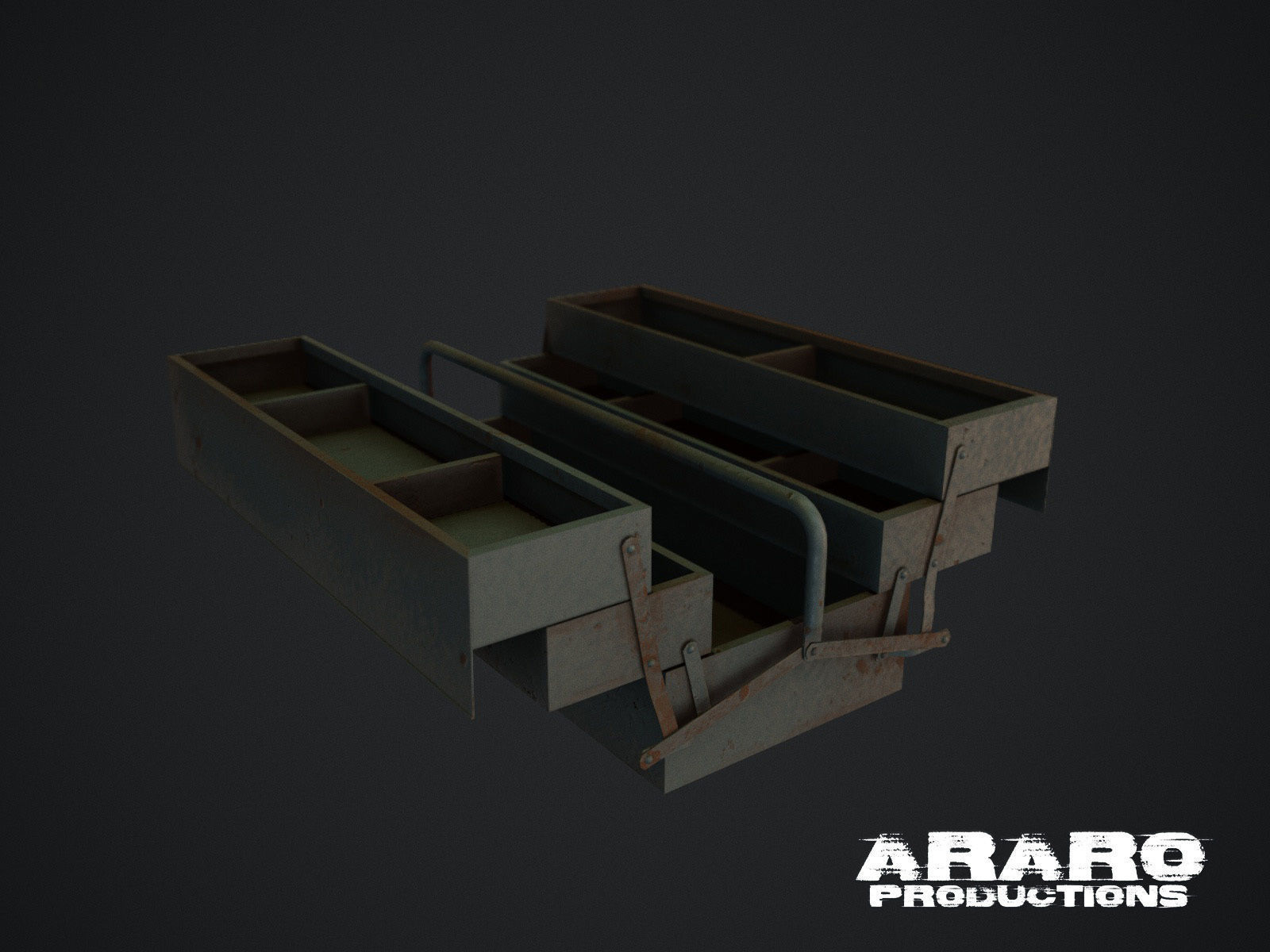 GarageTools And Free SBSAR Low-poly 3D model_11