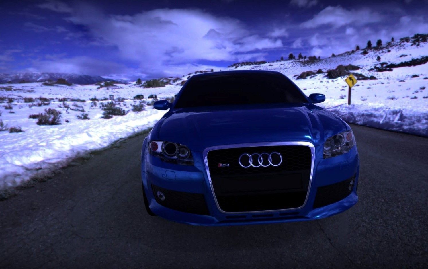 Audi RS4 2006 3D model_2