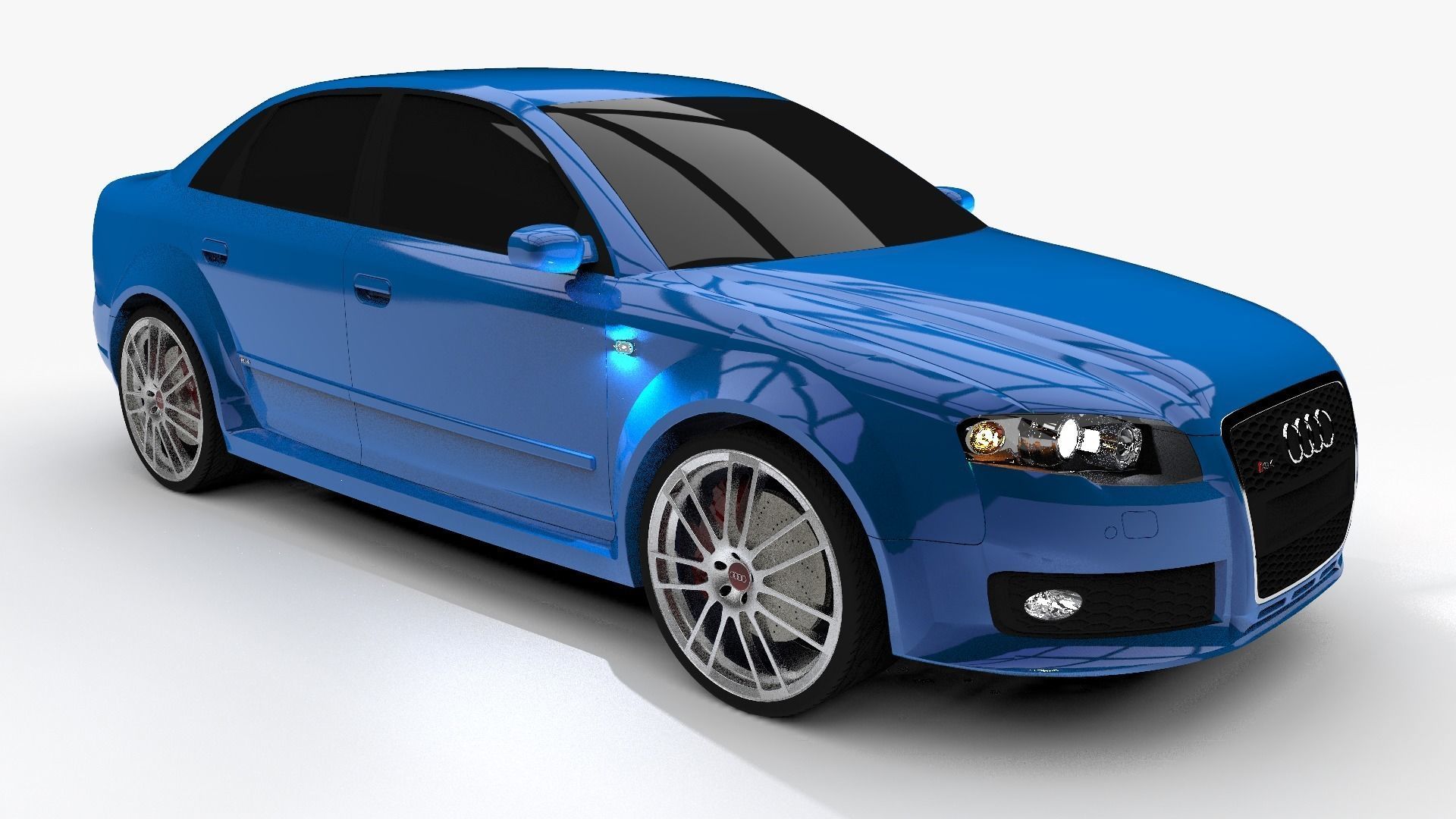 Audi RS4 2006 3D model_3