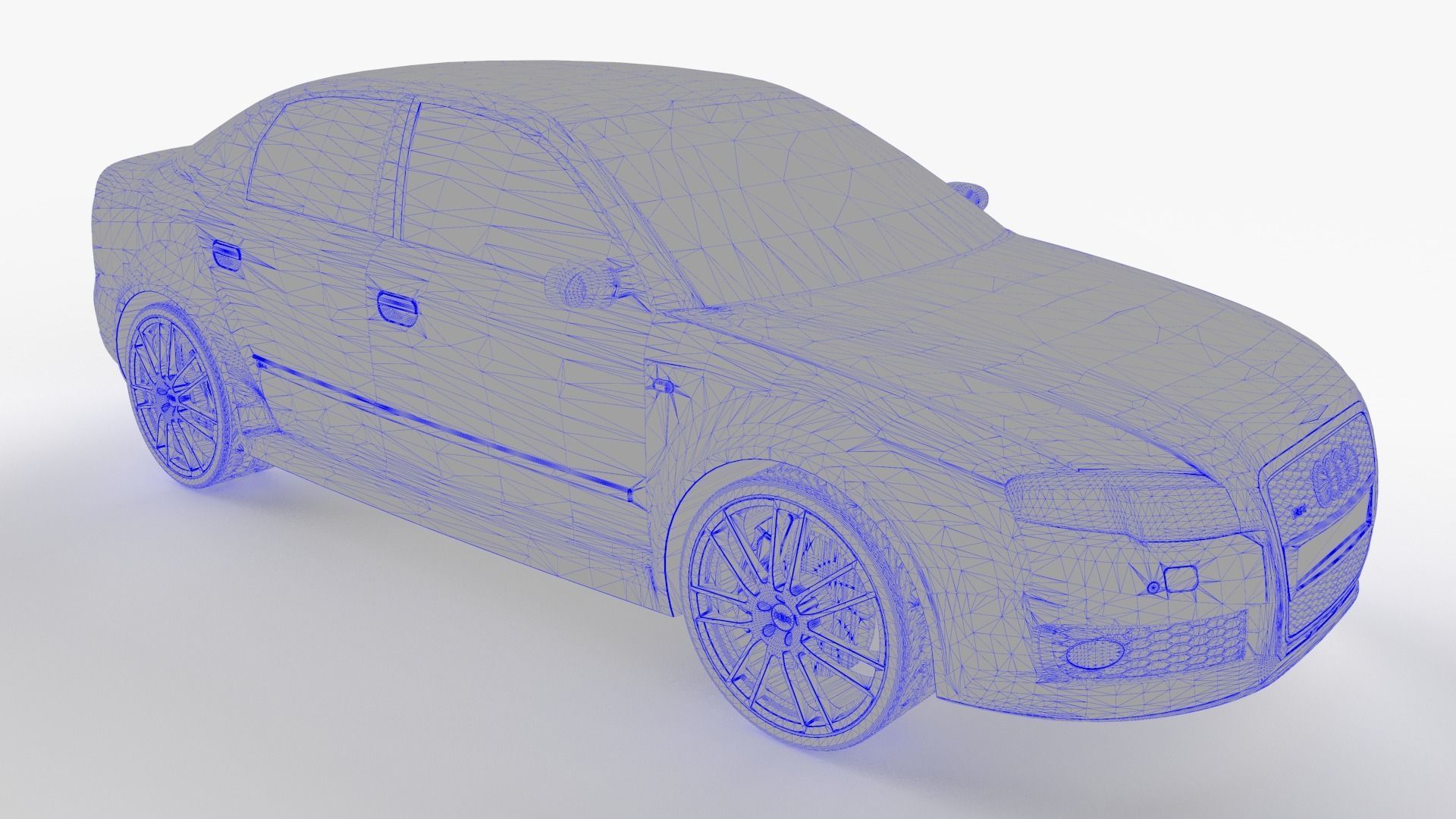 Audi RS4 2006 3D model_9