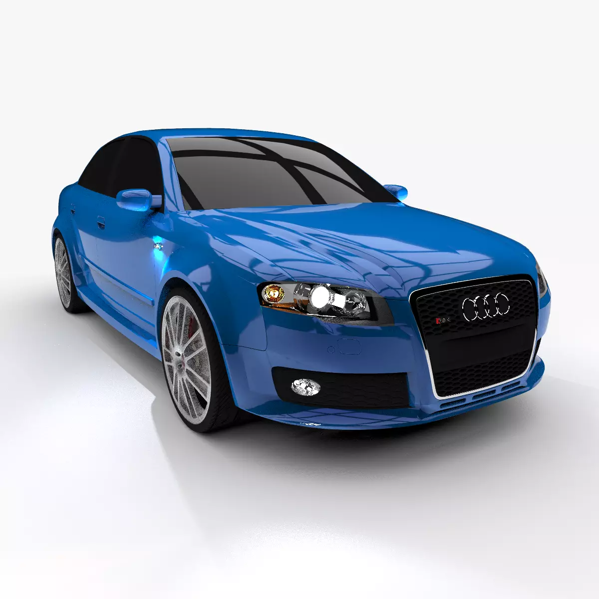 Audi RS4 2006 3D model_0