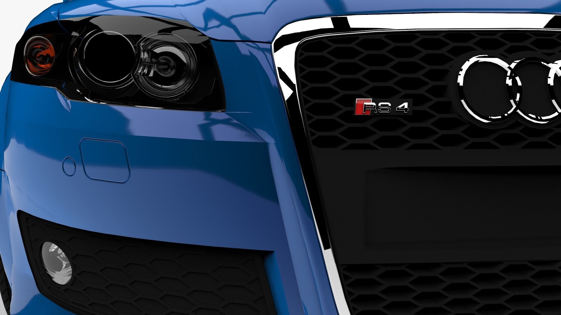 Audi RS4 2006 3D model_1