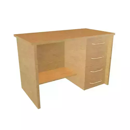 Student Desk With Drawers v1 001