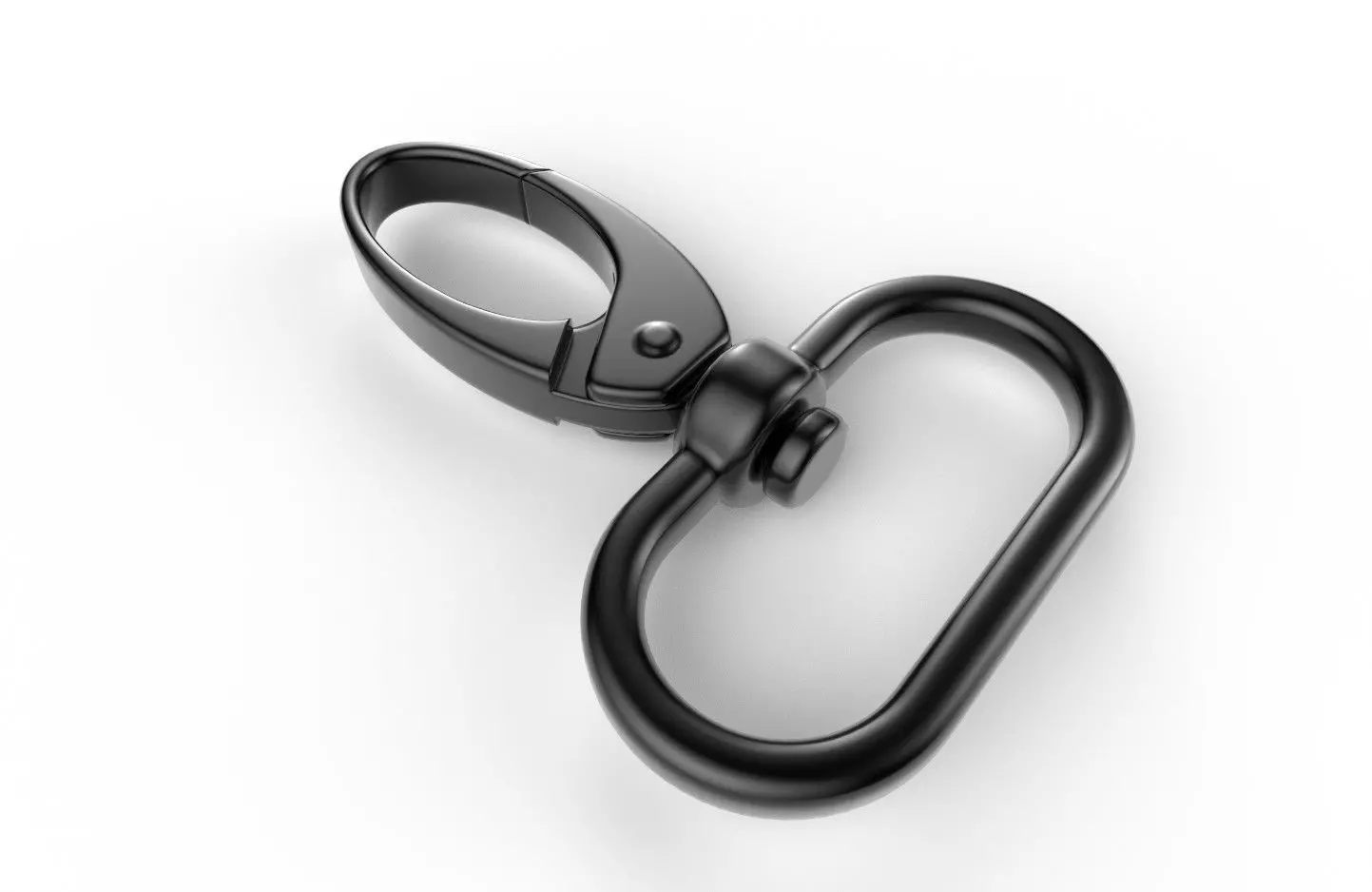 Swivel Claps M02A Low-poly 3D model