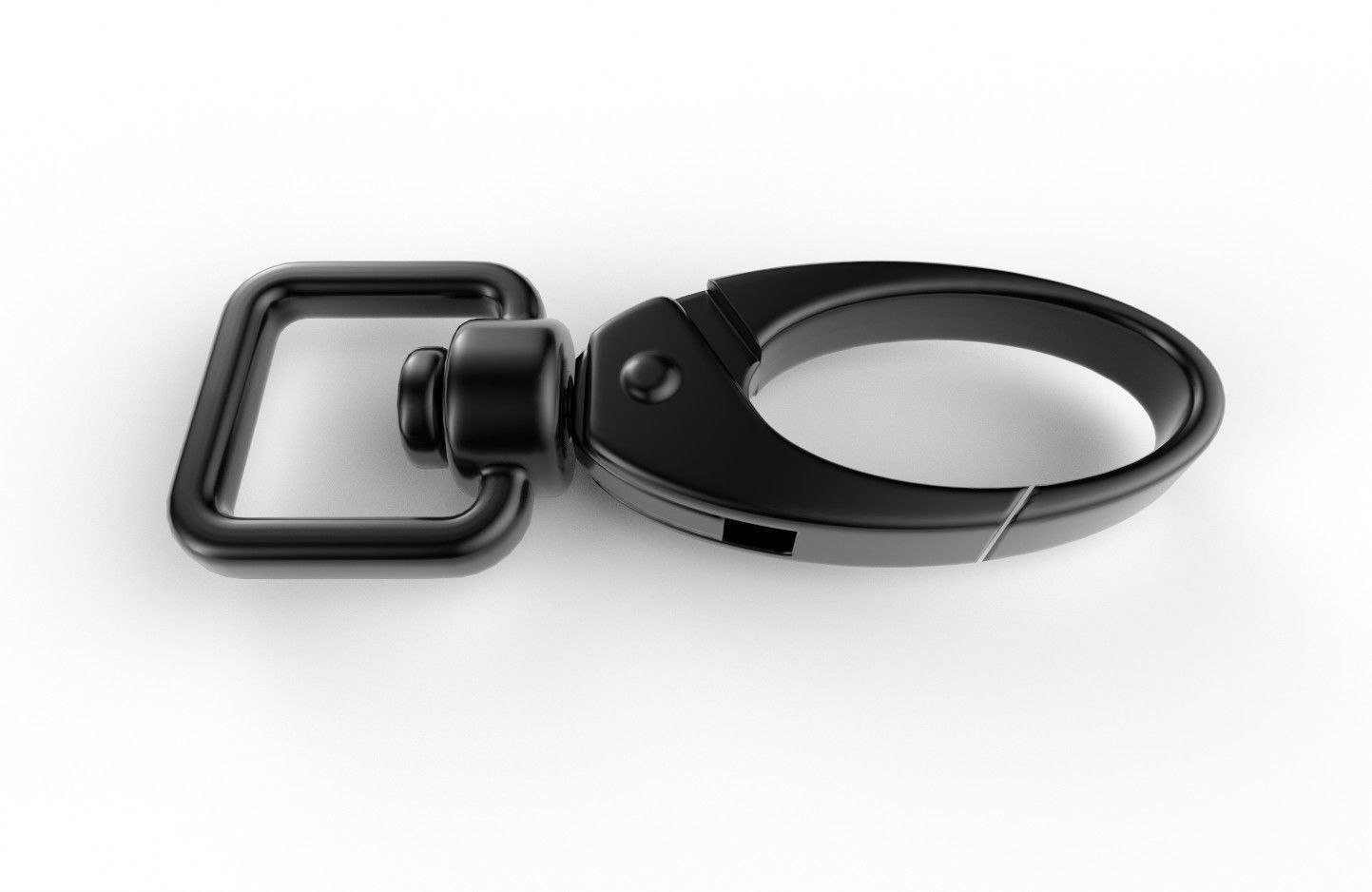 Swivel Claps  M02B Low-poly 3D model_21