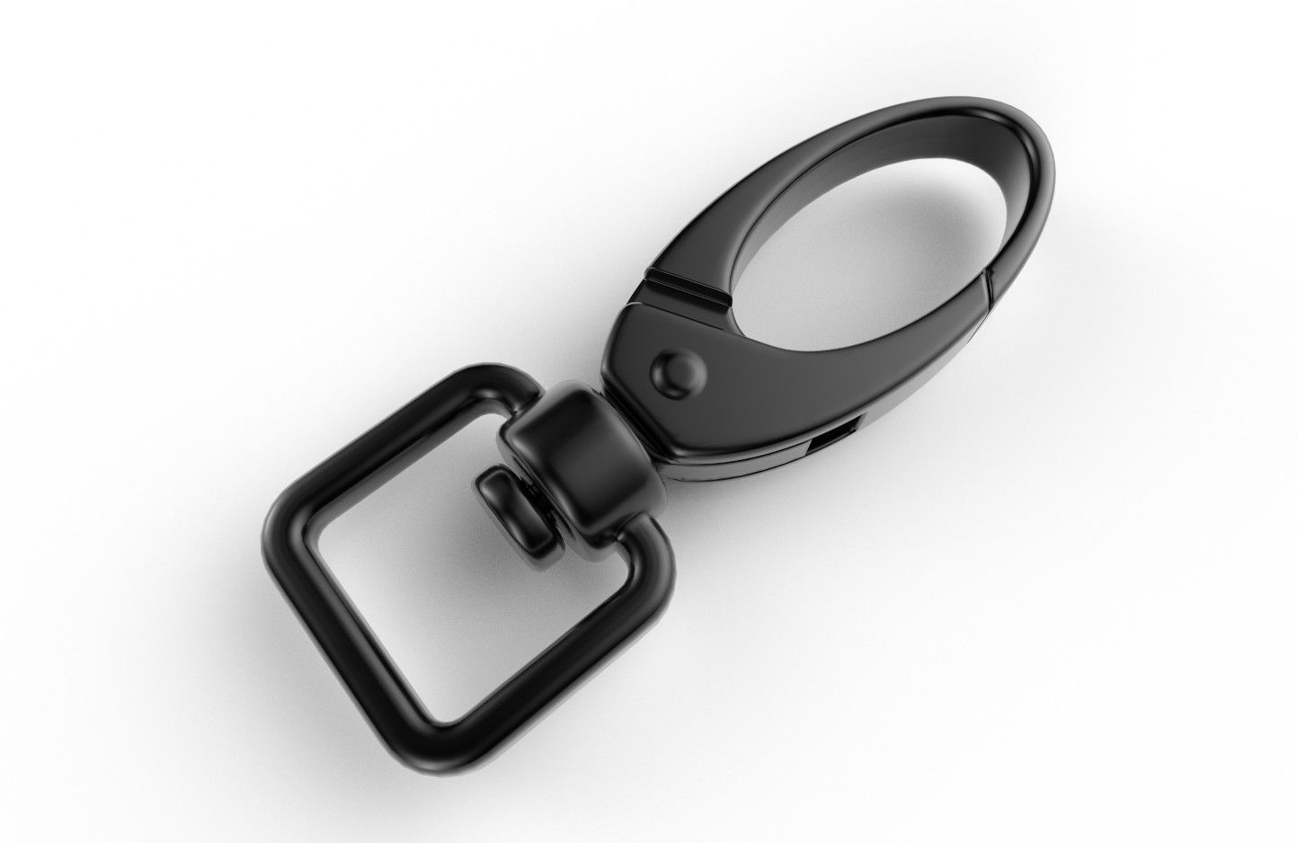 Swivel Claps  M02B Low-poly 3D model_13