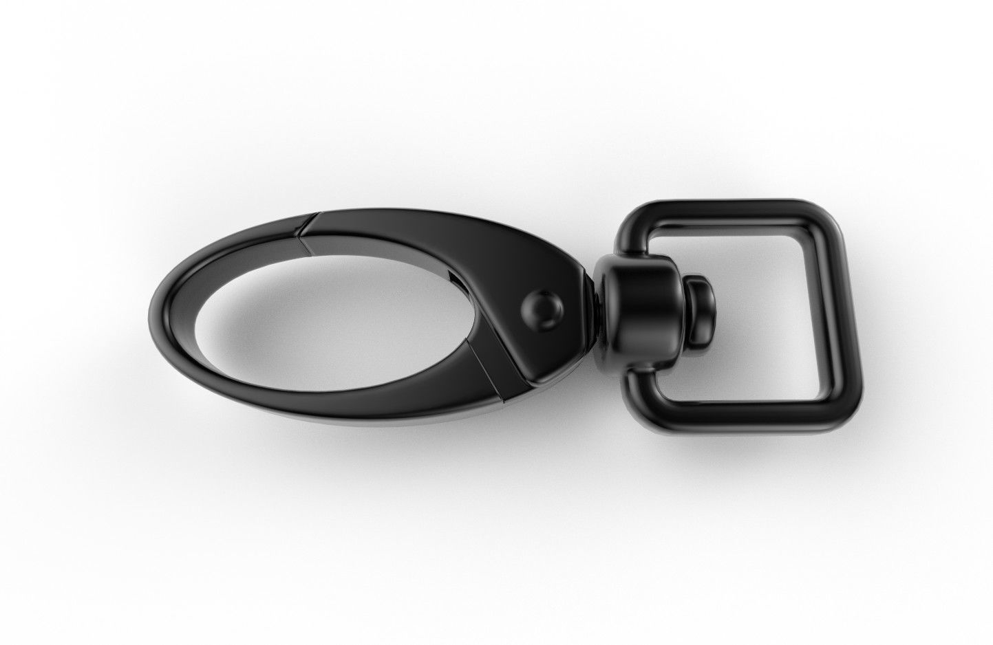 Swivel Claps  M02B Low-poly 3D model_12